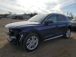 Salvage cars for sale from Copart Hillsborough, NJ: 2018 Audi Q5 Premium Plus