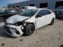 Salvage cars for sale from Copart Jacksonville, FL: 2015 Toyota Corolla L