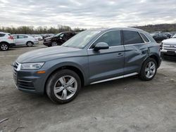 Salvage cars for sale from Copart Cahokia Heights, IL: 2019 Audi Q5 Premium