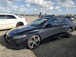 Honda salvage cars for sale: 2021 Honda Accord Sport