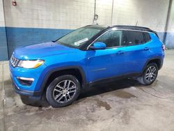 Salvage cars for sale from Copart Woodhaven, MI: 2018 Jeep Compass Latitude