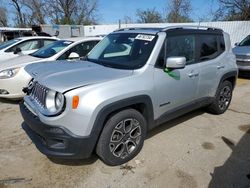 Vehiculos salvage en venta de Copart Bridgeton, MO: 2015 Jeep Renegade Limited