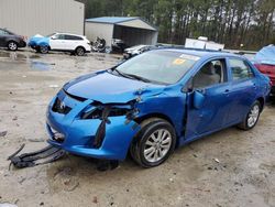 Toyota Corolla Base salvage cars for sale: 2009 Toyota Corolla Base