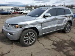 Salvage cars for sale from Copart Pennsburg, PA: 2018 Jeep Grand Cherokee Overland