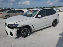 Vehiculos salvage en venta de Copart Arcadia, FL: 2022 BMW X3 SDRIVE30I