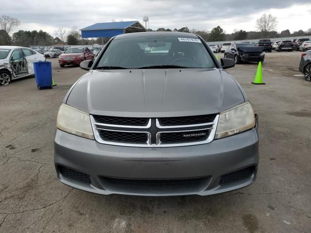 2012 Dodge Avenger SE