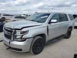 Salvage cars for sale from Copart San Antonio, TX: 2019 Chevrolet Tahoe Police