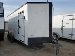 Salvage trucks for sale at Temple, TX auction: 2022 Other 2022 Deep South Texas 16' Enclosed Trailer