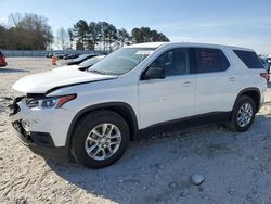 Salvage cars for sale at Loganville, GA auction: 2020 Chevrolet Traverse LS