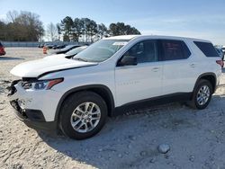 Chevrolet salvage cars for sale: 2020 Chevrolet Traverse LS