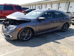 Salvage cars for sale at Louisville, KY auction: 2019 Honda Civic EX