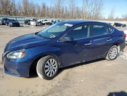 Salvage cars for sale at Leroy, NY auction: 2016 Nissan Sentra S