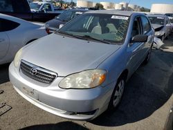 Salvage cars for sale at Martinez, CA auction: 2006 Toyota Corolla CE