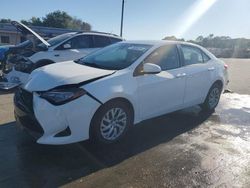 Salvage cars for sale from Copart Orlando, FL: 2017 Toyota Corolla L