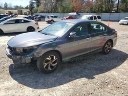 Honda Accord LX salvage cars for sale: 2017 Honda Accord LX