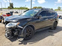 Salvage cars for sale at Miami, FL auction: 2017 Nissan Rogue S