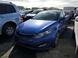 Salvage cars for sale at Martinez, CA auction: 2013 KIA Optima SX