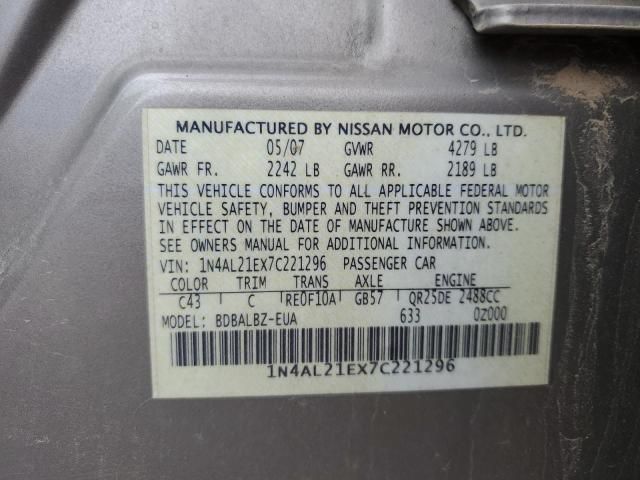 2007 Nissan Altima 2.5