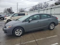 Honda salvage cars for sale: 2013 Honda Civic LX