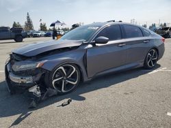 Vehiculos salvage en venta de Copart Rancho Cucamonga, CA: 2018 Honda Accord Sport