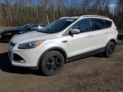 Salvage cars for sale from Copart Bowmanville, ON: 2013 Ford Escape Titanium