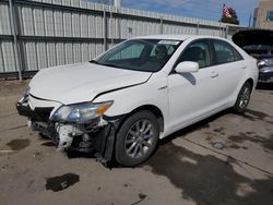 Salvage cars for sale at Littleton, CO auction: 2011 Toyota Camry Hybrid