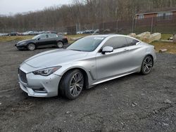 Salvage cars for sale at Finksburg, MD auction: 2017 Infiniti Q60 Premium