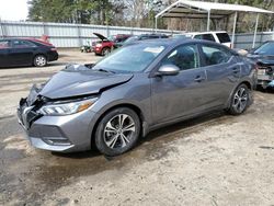 Nissan salvage cars for sale: 2021 Nissan Sentra SV