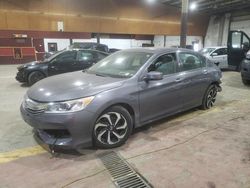 Honda salvage cars for sale: 2016 Honda Accord EXL