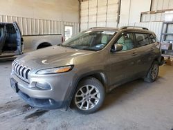 Vehiculos salvage en venta de Copart Abilene, TX: 2017 Jeep Cherokee Latitude