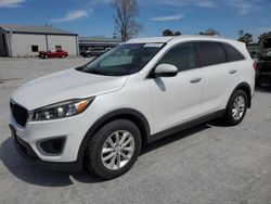 Salvage cars for sale at Tulsa, OK auction: 2016 KIA Sorento LX