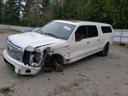 Salvage cars for sale at Arlington, WA auction: 2013 Ford F150 Supercrew