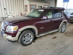 Salvage cars for sale at Fort Wayne, IN auction: 2008 Ford Explorer Eddie Bauer