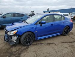 Salvage cars for sale from Copart Woodhaven, MI: 2020 Subaru WRX Premium