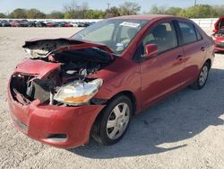 Salvage cars for sale from Copart San Antonio, TX: 2010 Toyota Yaris