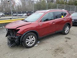 Salvage cars for sale at Waldorf, MD auction: 2015 Nissan Rogue S