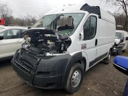 Salvage cars for sale from Copart West Mifflin, PA: 2020 Dodge RAM Promaster 2500 2500 High