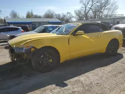 Salvage cars for sale from Copart Wichita, KS: 2015 Ford Mustang