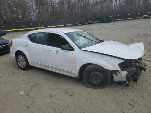 2012 Dodge Avenger SE