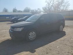 Salvage cars for sale from Copart Wichita, KS: 2016 Dodge Journey SE