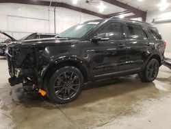 Salvage cars for sale from Copart Avon, MN: 2017 Ford Explorer XLT