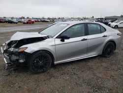 Salvage cars for sale at Sacramento, CA auction: 2022 Toyota Camry SE