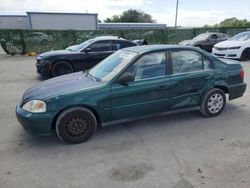 Honda Civic Base salvage cars for sale: 1999 Honda Civic Base