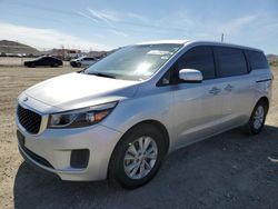 KIA salvage cars for sale: 2015 KIA Sedona L