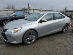 Salvage cars for sale from Copart Arlington, WA: 2017 Toyota Camry LE