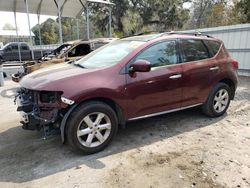 Salvage cars for sale from Copart Savannah, GA: 2010 Nissan Murano S