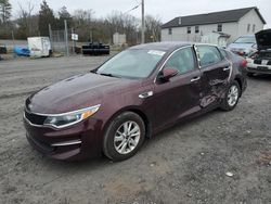 Salvage cars for sale at York Haven, PA auction: 2016 KIA Optima LX