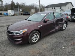 KIA Optima salvage cars for sale: 2016 KIA Optima LX