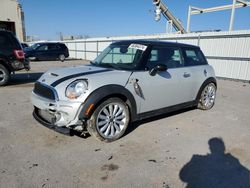 Salvage cars for sale from Copart Kansas City, KS: 2012 Mini Cooper S