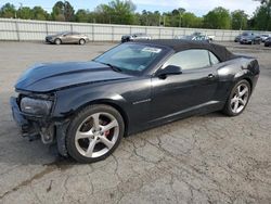 Chevrolet Camaro lt salvage cars for sale: 2015 Chevrolet Camaro LT